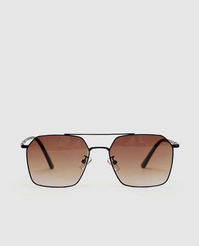 URBAN REVIVO - Kính mát unisex gọng đa giác 