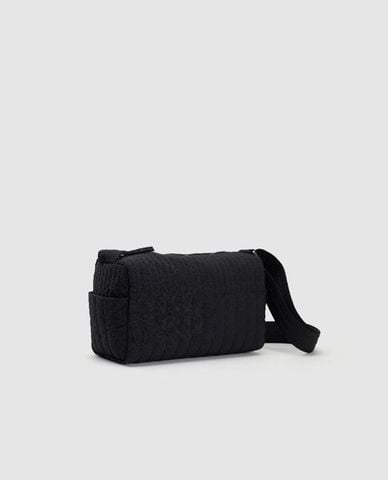  URBAN REVIVO - Túi đeo chéo nam phom chữ nhật Quilted 
