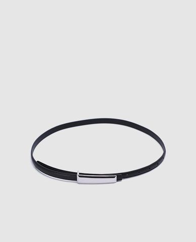  URBAN REVIVO - Thắt lưng nữ bản vừa khoá kim loại 