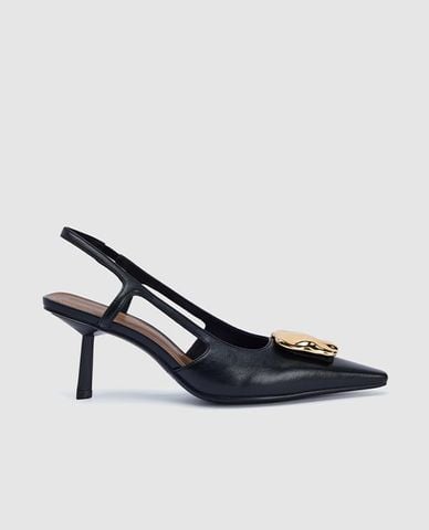  URBAN REVIVO - Giày sandals cao gót nữ mũi nhọn 