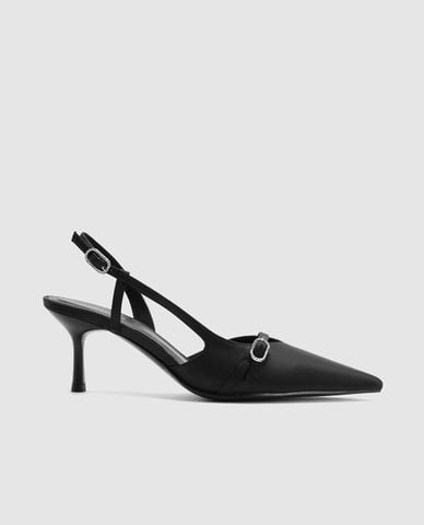  URBAN REVIVO - Giày sandals cao gót nữ mũi nhọn 