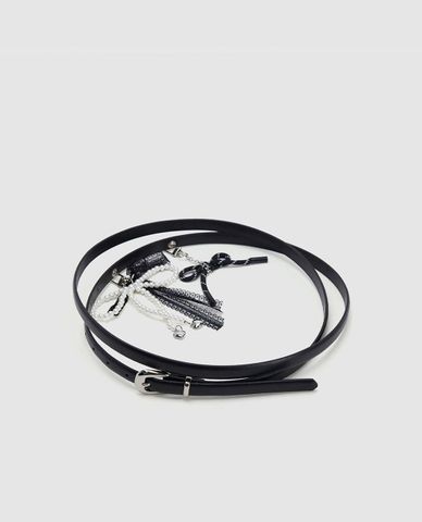  URBAN REVIVO - Thắt lưng nữ bản nhỏ hiện đại 