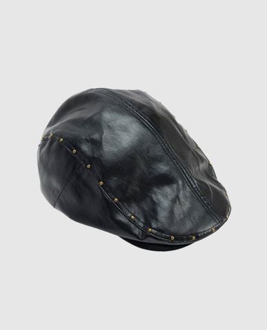  URBAN REVIVO - Nón beret nữ đính đinh tán 