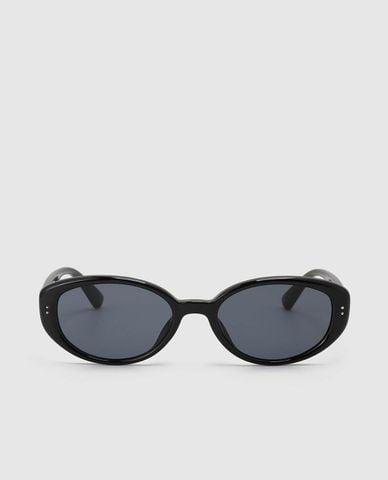 URBAN REVIVO - Kính mát nữ gọng oval bản dày 
