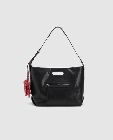  URBAN REVIVO - Túi đeo vai nữ phom chữ nhật phối charm 