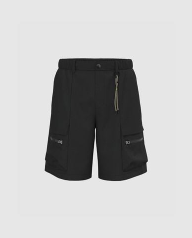 URBAN REVIVO - Quần short nam ống rộng Leisure 
