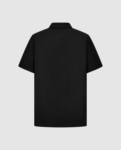  URBAN REVIVO - Áo polo nam cổ bẻ tay ngắn thanh lịch 