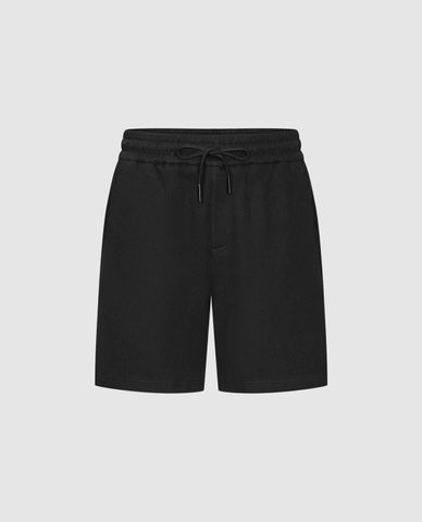  URBAN REVIVO - Quần short nam ống rộng lưng thun 