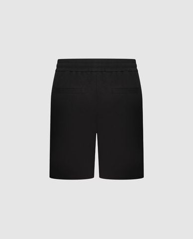  URBAN REVIVO - Quần short nam ngang gối phối dây rút 