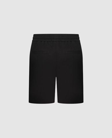  URBAN REVIVO - Quần short nam ngang gối phối dây rút 