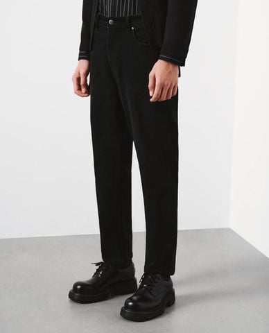  URBAN REVIVO - Quần jeans nam ống đứng thanh lịch 