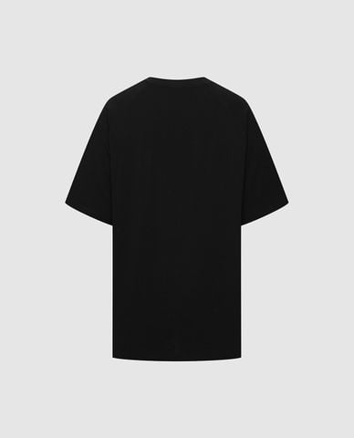  URBAN REVIVO - Áo thun nam cổ tròn tay ngắn in họa tiết 