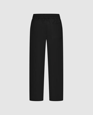  URBAN REVIVO - Quần nam ống đứng lưng thun phối dây rút 