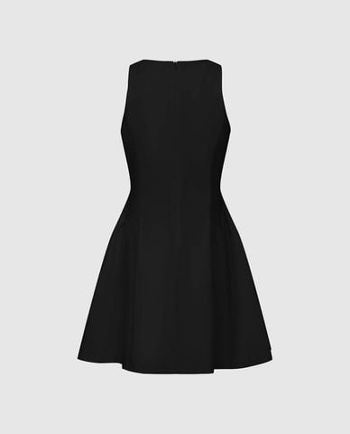  URBAN REVIVO - Đầm sát nách mini dáng chữ A 