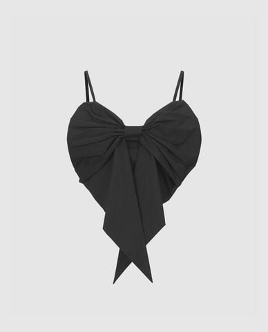  URBAN REVIVO - Áo hai dây nữ Bow Décor 