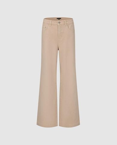  URBAN REVIVO - Quần jeans nữ ống loe thời trang 