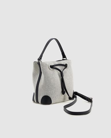  URBAN REVIVO - Túi rút dây nữ phom chữ nhật 