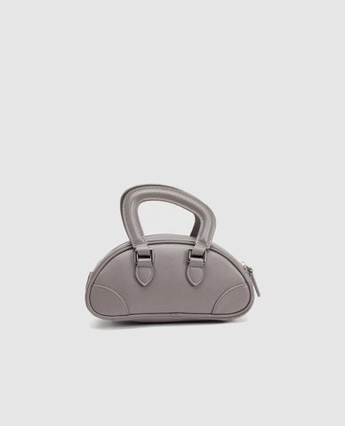  URBAN REVIVO - Túi xách nữ phom bầu dục Vegan Leather 