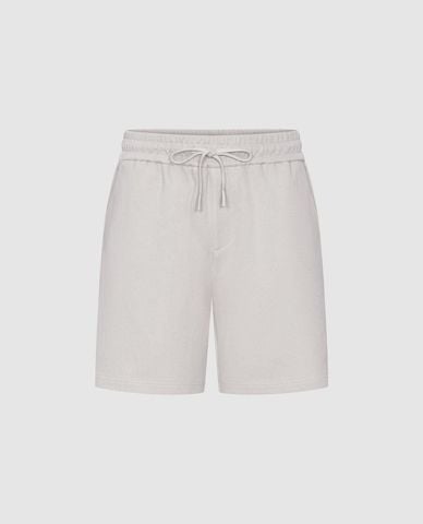  URBAN REVIVO - Quần short nam ống rộng lưng thun 