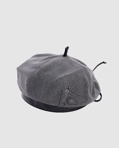  URBAN REVIVO - Nón beret unisex denim hiện đại 
