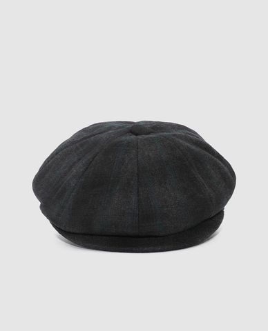  URBAN REVIVO - Nón beret unisex sọc caro 