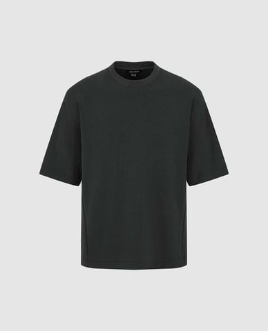  URBAN REVIVO - Áo thun nam cổ tròn tay ngắn 