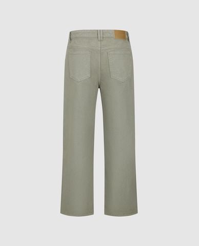  URBAN REVIVO - Quần jeans nam ống đứng cổ điển 