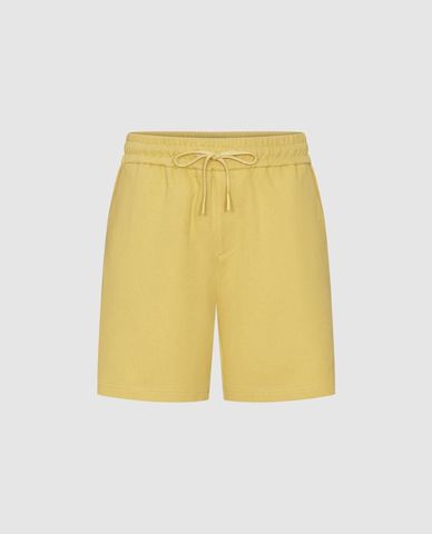  URBAN REVIVO - Quần short nam ống rộng lưng thun 
