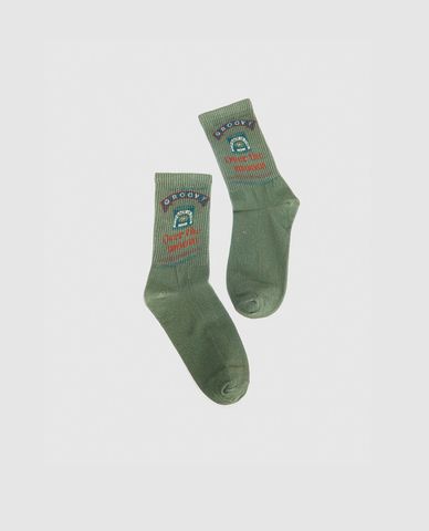  URBAN REVIVO - Vớ unisex cổ cao phối hoạ tiết 