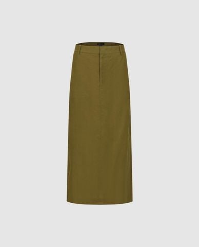  URBAN REVIVO - Chân váy midi phom suông thanh lịch 