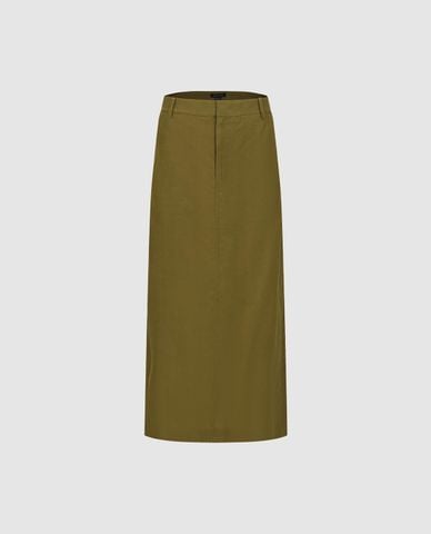  URBAN REVIVO - Chân váy midi phom suông thanh lịch 