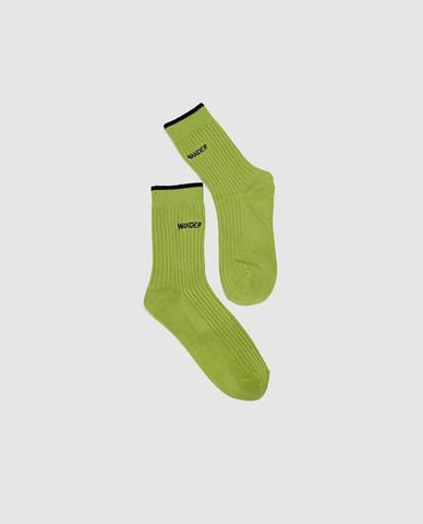  URBAN REVIVO - Vớ nam cổ cao in chữ 