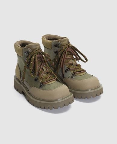  URBAN REVIVO - Giày boots nam cổ cao mũi tròn 