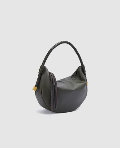  URBAN REVIVO - Túi đeo vai nữ hình bán nguyệt 