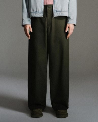  URBAN REVIVO - Quần nam ống đứng hiện đại 