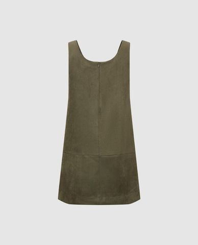  URBAN REVIVO - Đầm sát nách mini nữ cổ vuông 