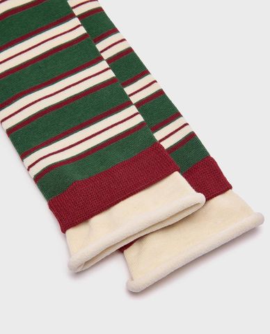  URBAN REVIVO - Vớ nữ cổ cao kẻ sọc 