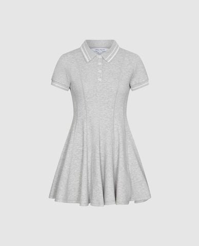  URBAN REVIVO - Đầm polo mini tay ngắn phom xòe 