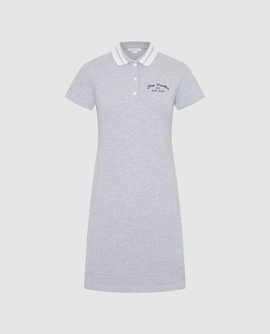  URBAN REVIVO - Đầm polo mini tay ngắn thời trang 