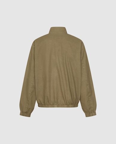  URBAN REVIVO - Áo khoác bomber nam cổ trụ khoá kéo 
