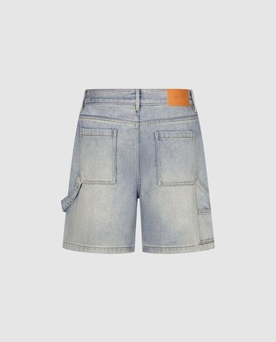  URBAN REVIVO - Quần short jeans nam Leisure 