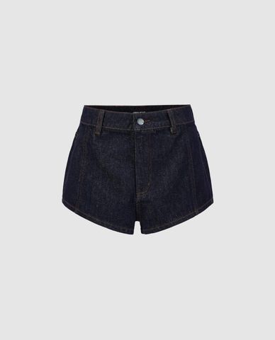  URBAN REVIVO - Quần short jeans nữ Vogue 