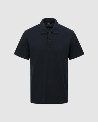  URBAN REVIVO - Áo polo nam cổ bẻ tay ngắn thanh lịch 