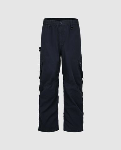  URBAN REVIVO - Quần nam ống rộng túi hộp cá tính 