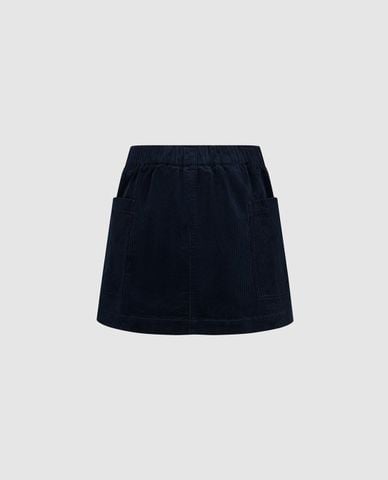  URBAN REVIVO - Chân váy chữ A mini phối túi 