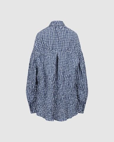  URBAN REVIVO - Áo sơ mi nữ tay dài kẻ caro 