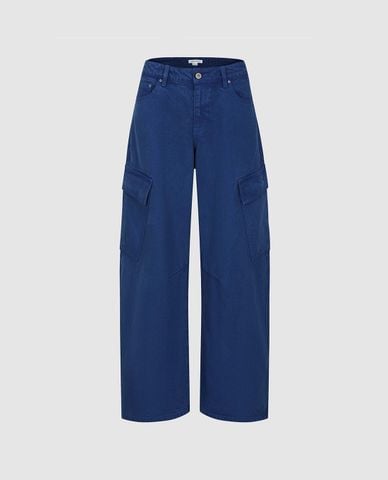 URBAN REVIVO - Quần nữ ống rộng túi hộp cá tính 