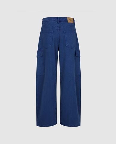  URBAN REVIVO - Quần nữ ống rộng túi hộp cá tính 