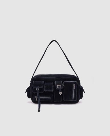  URBAN REVIVO - Túi đeo vai nữ phom chữ nhật đa ngăn 