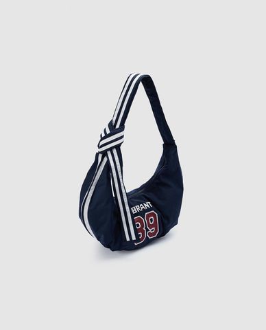  URBAN REVIVO - Túi đeo vai nữ hình bán nguyệt thêu số 